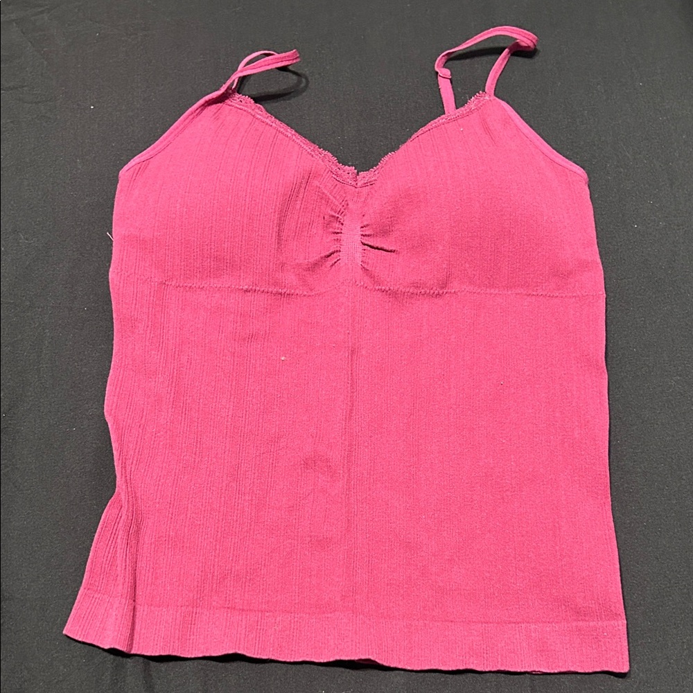 No Boundaries Pink Tank Top